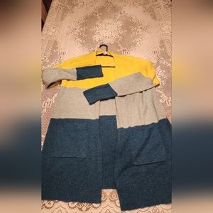A New Day Colorblock Cardigan - Large
